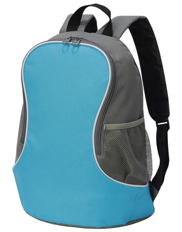 Shugon Fuji Basic Backpack, Light Blue/Dark Grey, One Size bedrucken, Art.-Nr. 605383530