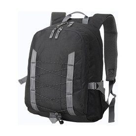 Shugon Miami Backpack, Black/Black/Dark Grey, One Size bedrucken, Art.-Nr. 622381930 Shugon Miami Backpack, Black/Black/Dark Grey, One Size bedrucken, Art.-Nr. 622381930