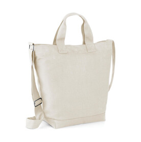 Bag Base Canvas Day Bag, Natural, One Size bedrucken, Art.-Nr. 626290080