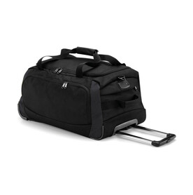 Quadra Tungsten™ Wheelie Travel Bag, Black/Dark Graphite, One Size bedrucken, Art.-Nr. 627301600