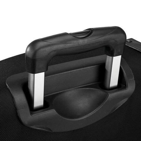 Quadra Tungsten™ Wheelie Travel Bag, Black/Dark Graphite, One Size bedrucken, Art.-Nr. 627301600