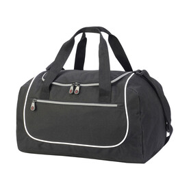 Shugon Rhodes Sports Holdall, Black/White, One Size bedrucken, Art.-Nr. 627381500 Shugon Rhodes Sports Holdall, Black/White, One Size bedrucken, Art.-Nr. 627381500