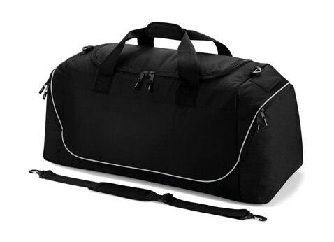 Quadra Jumbo Kit Bag, Black/Light Grey, One Size bedrucken, Art.-Nr. 628301550