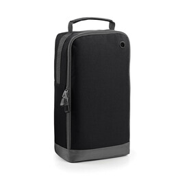 Bag Base Sports Shoe/Accessory Bag, Black, One Size bedrucken, Art.-Nr. 643291010