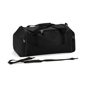 Quadra Teamwear Holdall, Black/Graphite, One Size bedrucken, Art.-Nr. 647301890