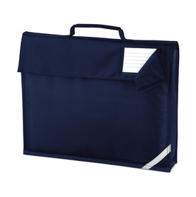 Quadra Junior Book Bag, Navy, One Size bedrucken, Art.-Nr. 651302000