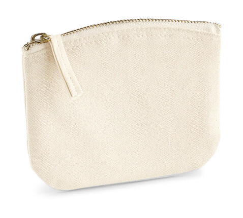 Westford Mill EarthAware™ Organic Spring Purse, Natural, One Size bedrucken, Art.-Nr. 659280080