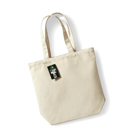 Westford Mill Fairtrade Camden Shopper, Natural, One Size bedrucken, Art.-Nr. 671280080