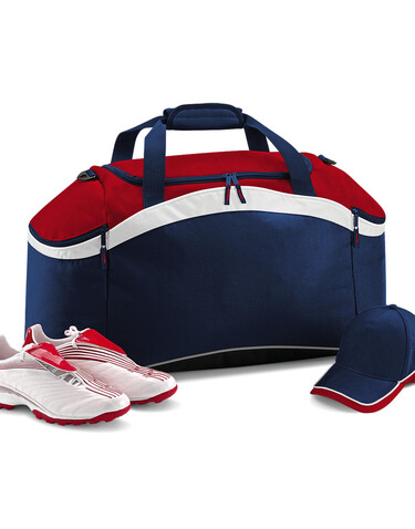 Bag Base Teamwear Holdall, Classic Red/Black/White, One Size bedrucken, Art.-Nr. 672294860
