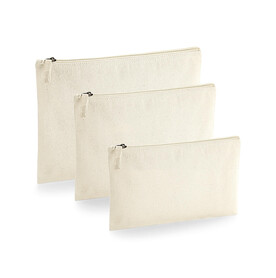Westford Mill EarthAware™ Organic Accessory Pouch, Natural, S bedrucken, Art.-Nr. 673280083