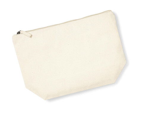 Westford Mill EarthAware™ Organic Accessory Bag, Natural, M bedrucken, Art.-Nr. 674280084