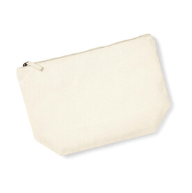 Westford Mill EarthAware™ Organic Accessory Bag, Natural, S bedrucken, Art.-Nr. 674280083