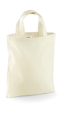 Westford Mill Mini Bag for Life, Natural, One Size bedrucken, Art.-Nr. 696280080