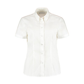 Kustom Kit Women`s Tailored Fit Premium Oxford Shirt SSL, White, 6XL bedrucken, Art.-Nr. 701110000 Kustom Kit Women`s Tailored Fit Premium Oxford Shirt SSL, White, 6XL bedrucken, Art.-Nr. 701110000