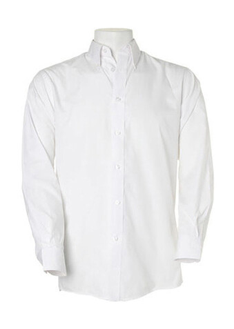 Kustom Kit Classic Fit Workforce Shirt, White, S (37cm) bedrucken, Art.-Nr. 703110003