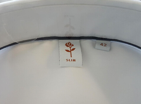 Seidensticker Seidensticker Slim Fit 1/1 Kent Women, White, 44 bedrucken, Art.-Nr. 706200006