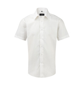Russell Europe Oxford Shirt, White, S bedrucken, Art.-Nr. 711000003