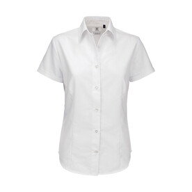 B & C Oxford SSL/women Shirt, White, XS bedrucken, Art.-Nr. 711420002 B & C Oxford SSL/women Shirt, White, XS bedrucken, Art.-Nr. 711420002