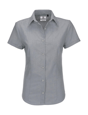 B &amp; C Oxford SSL/women Shirt, Silver Moon, 2XL bedrucken, Art.-Nr. 711421457