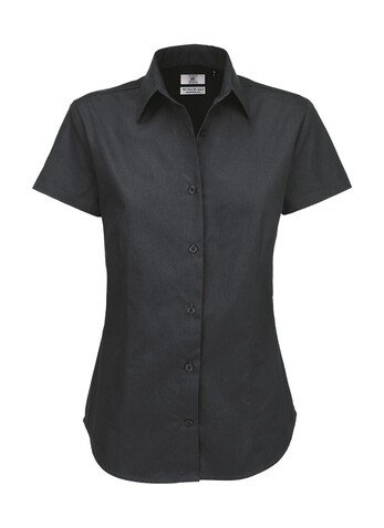 B &amp; C Sharp SSL/women Twill Shirt, Dark Grey, 4XL bedrucken, Art.-Nr. 719421289