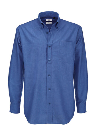 B & C Oxford LSL/men Shirt, Blue Chip, 2XL bedrucken, Art.-Nr. 720422037 B & C Oxford LSL/men Shirt, Blue Chip, 2XL bedrucken, Art.-Nr. 720422037