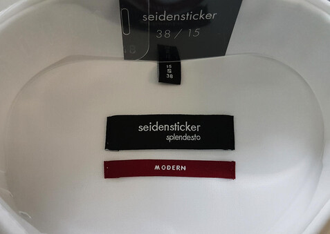 Seidensticker Seidensticker Regular Fit 1/1 Business Kent, White, 38 bedrucken, Art.-Nr. 724200000