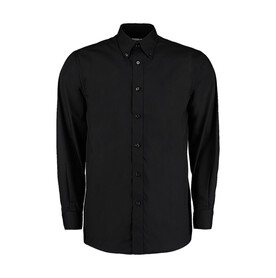 Kustom Kit Tailored Fit Business Shirt, Black, S bedrucken, Art.-Nr. 730111011 Kustom Kit Tailored Fit Business Shirt, Black, S bedrucken, Art.-Nr. 730111011
