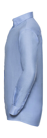Russell Europe Oxford Shirt LS, Bright Royal, 6XL bedrucken, Art.-Nr. 732003069