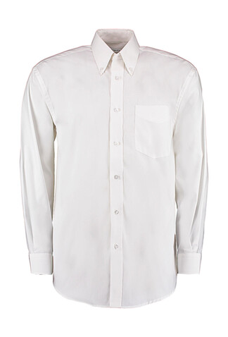 Kustom Kit Classic Fit Premium Oxford Shirt, White, XS bedrucken, Art.-Nr. 778110000