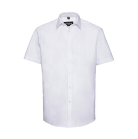 Russell Europe Men`s Herringbone Shirt, White, S (15") bedrucken, Art.-Nr. 783000003 Russell Europe Men`s Herringbone Shirt, White, S (15") bedrucken, Art.-Nr. 783000003