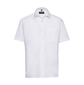 Russell Europe Poplin Shirt, White, S bedrucken, Art.-Nr. 792000003 Russell Europe Poplin Shirt, White, S bedrucken, Art.-Nr. 792000003