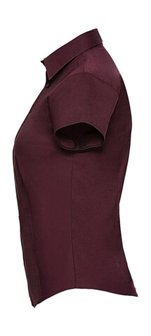 Russell Europe Ladies` Easy Care Fitted Shirt, Port, L bedrucken, Art.-Nr. 797004495