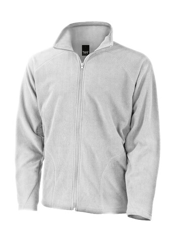 Result Microfleece Jacket, White, M bedrucken, Art.-Nr. 801330004