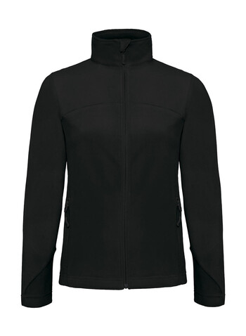 B &amp; C Coolstar/women Fleece Full Zip, Black, XS bedrucken, Art.-Nr. 802421012