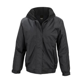 Result Ladies` Channel Jacket, Black, XS (8) bedrucken, Art.-Nr. 810331012