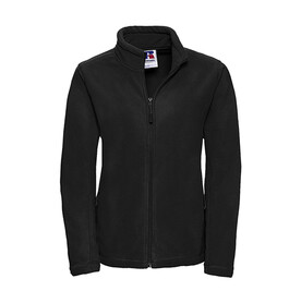 Russell Europe Ladies` Full Zip Outdoor Fleece, Black, XS bedrucken, Art.-Nr. 819001012 Russell Europe Ladies` Full Zip Outdoor Fleece, Black, XS bedrucken, Art.-Nr. 819001012