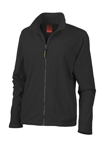 Result Ladies Horizon High Grade Microfleece Jacket, Black, XS bedrucken, Art.-Nr. 822331012