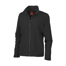 Result Ladies Horizon High Grade Microfleece Jacket, Black, XS bedrucken, Art.-Nr. 822331012