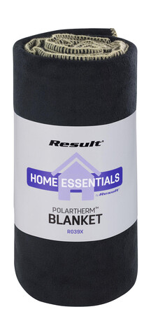 Result Polartherm™ Blanket, Black, One Size bedrucken, Art.-Nr. 839331010