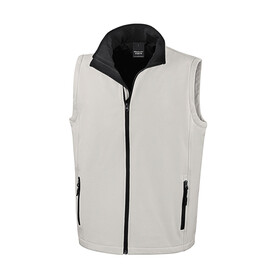 Result Men`s Printable Softshell Bodywarmer, White/Black, S bedrucken, Art.-Nr. 845330562 Result Men`s Printable Softshell Bodywarmer, White/Black, S bedrucken, Art.-Nr. 845330562