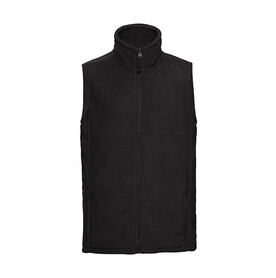 Russell Europe Men`s Gilet Outdoor Fleece, Black, XS bedrucken, Art.-Nr. 846001012 Russell Europe Men`s Gilet Outdoor Fleece, Black, XS bedrucken, Art.-Nr. 846001012