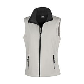 Result Women`s Printable Softshell Bodywarmer, White/Black, XS (8) bedrucken, Art.-Nr. 849330562 Result Women`s Printable Softshell Bodywarmer, White/Black, XS (8) bedrucken, Art.-Nr. 849330562