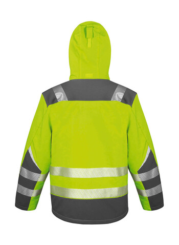 Result Dynamic SoftShell Coat, Fluorescent Yellow, XL bedrucken, Art.-Nr. 858336056