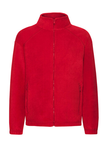 Fruit of the Loom Kids` Full Zip Fleece, Red, 104 (3-4) bedrucken, Art.-Nr. 863014003