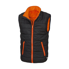 Result Junior/Youth Padded Bodywarmer, Black/Orange, 2XS (2-3) bedrucken, Art.-Nr. 879331781 Result Junior/Youth Padded Bodywarmer, Black/Orange, 2XS (2-3) bedrucken, Art.-Nr. 879331781