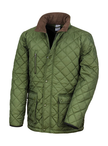 Result Cheltenham Gold Jacket, Olive, XS bedrucken, Art.-Nr. 896335302