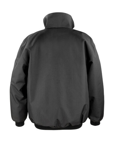Result Work-Guard Sabre Pilot Jacket, Black, 2XL bedrucken, Art.-Nr. 900331017