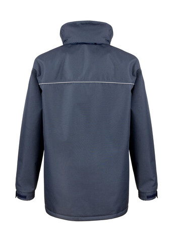 Result Work-Guard Sabre Long Coat, Navy, L bedrucken, Art.-Nr. 901332005