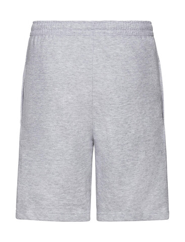 Fruit of the Loom Lightweight Shorts, Heather Grey, M bedrucken, Art.-Nr. 902011234