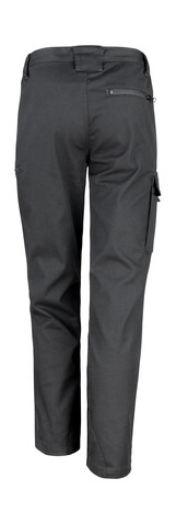 Result Work-Guard Stretch Trousers Long, Black, XL (38/34&quot;) bedrucken, Art.-Nr. 904331014